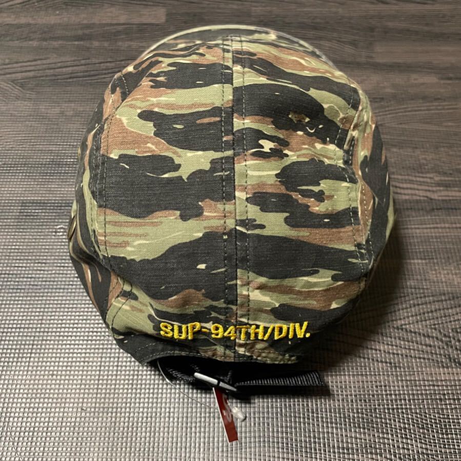 24SS Supreme Military Camp Cap Olive tiger キャンプキャップ_画像3