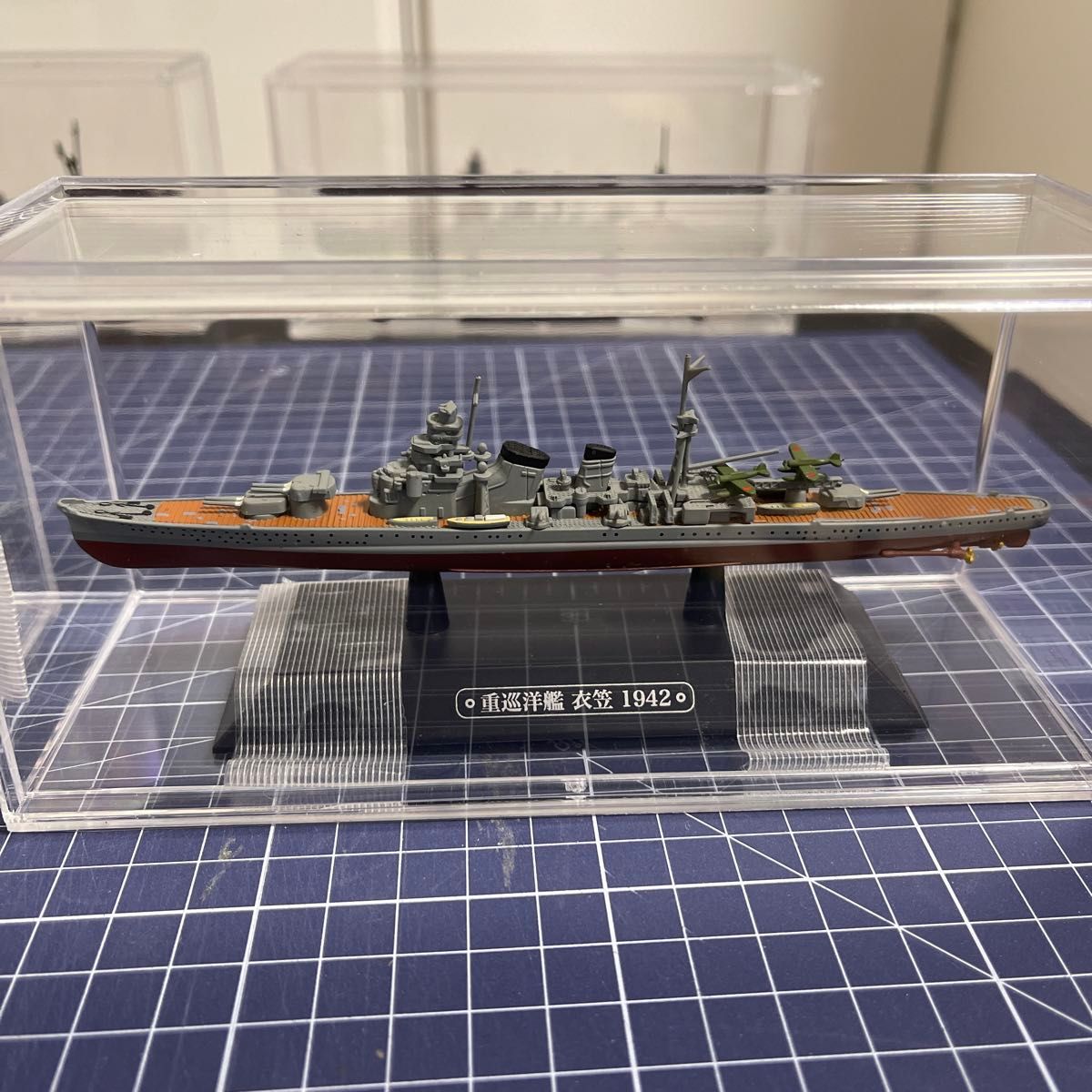 世界の軍艦コレクション 重巡4隻 (27)古鷹1926/ (42)加古1942/ (15)青葉1944 /(53)衣笠1942