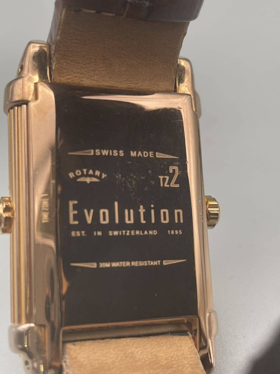 【不動品】ROTARY ロータリー Evolution TZ2 リバーシブル 腕時計の画像9