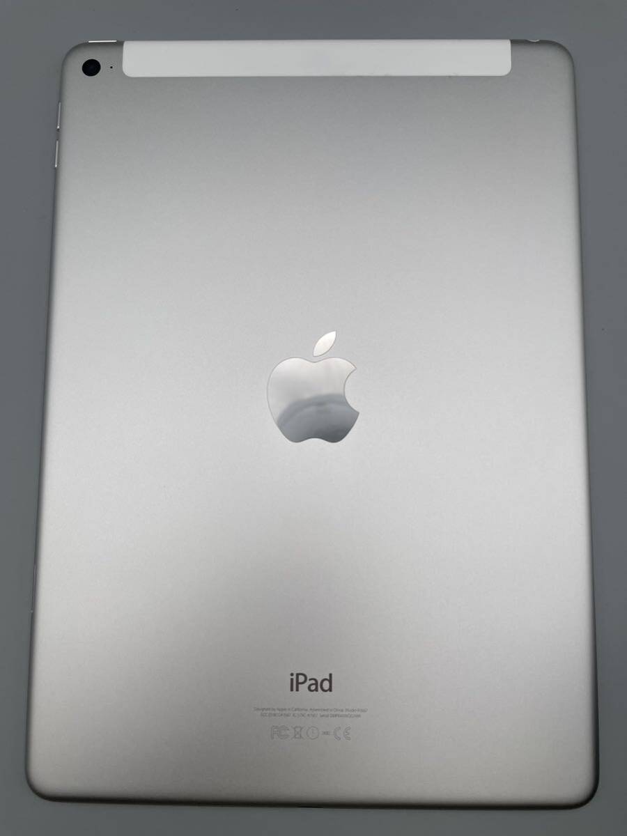 【美品】iPad Air2 Wi-Fi＋Cellularモデル 16GB A1567 シルバー docomo 〇判定 動作品 初期化済みの画像6