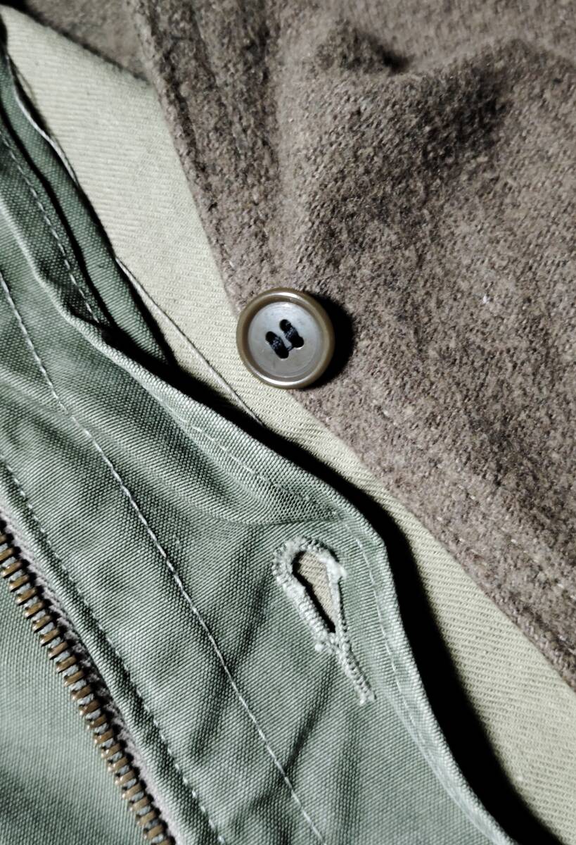 ６０年代 フランス製「BIG CHIEF」 フィールドジャケット フレンチミリタリー　ビンテージ_ブランケット