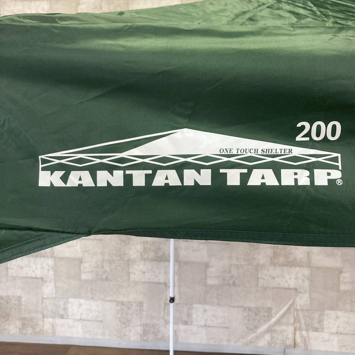 カンタン タープ KANTAN TARP 200 one touch shelter ワンタッチ グリーン 日よけ バーベキュー キャンプ アウトドア tmc02052747_画像5