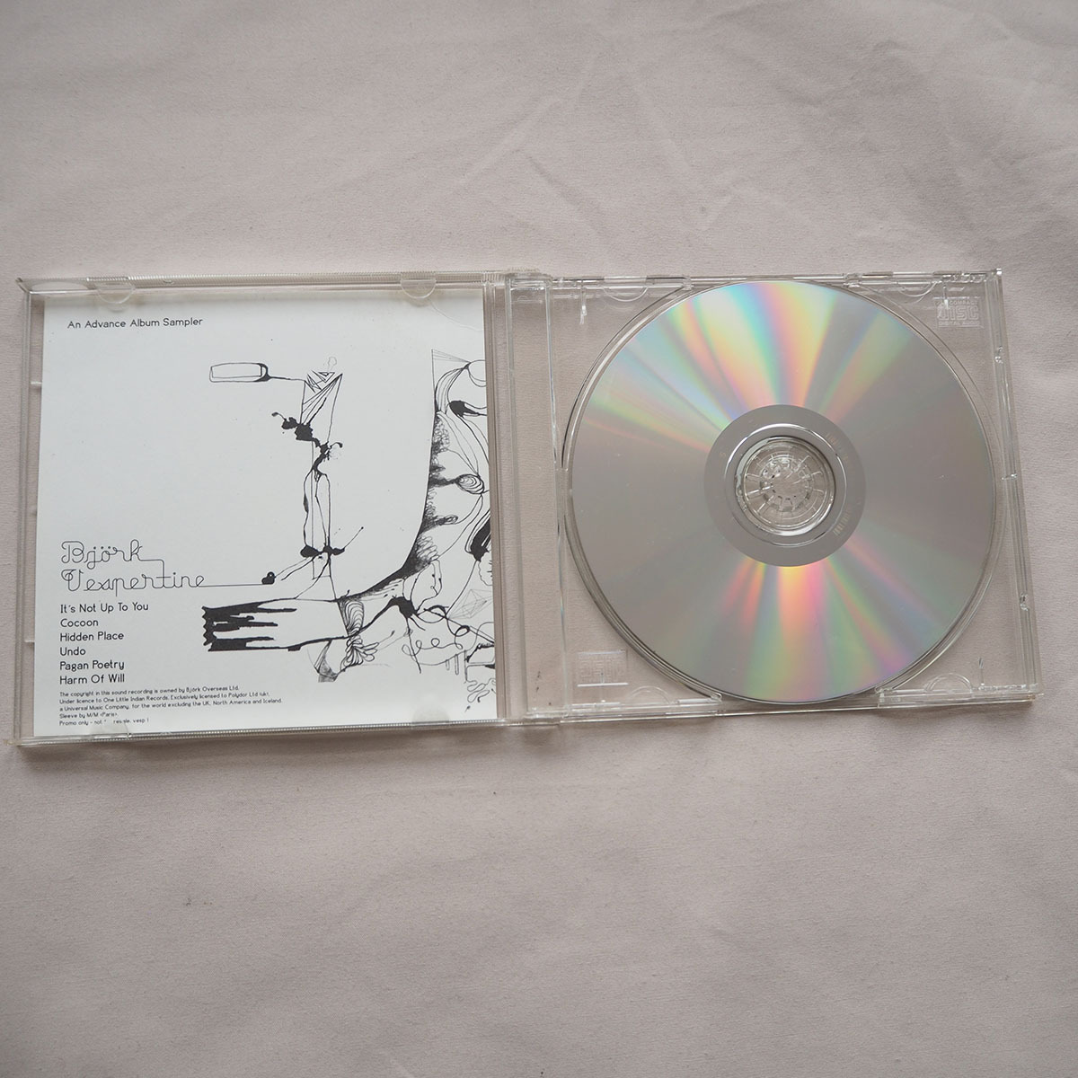 ◆ 先行プロモ盤 Bjork ビョーク / Six Songs From Vespertine 2001年 送料無料 ◆_画像2