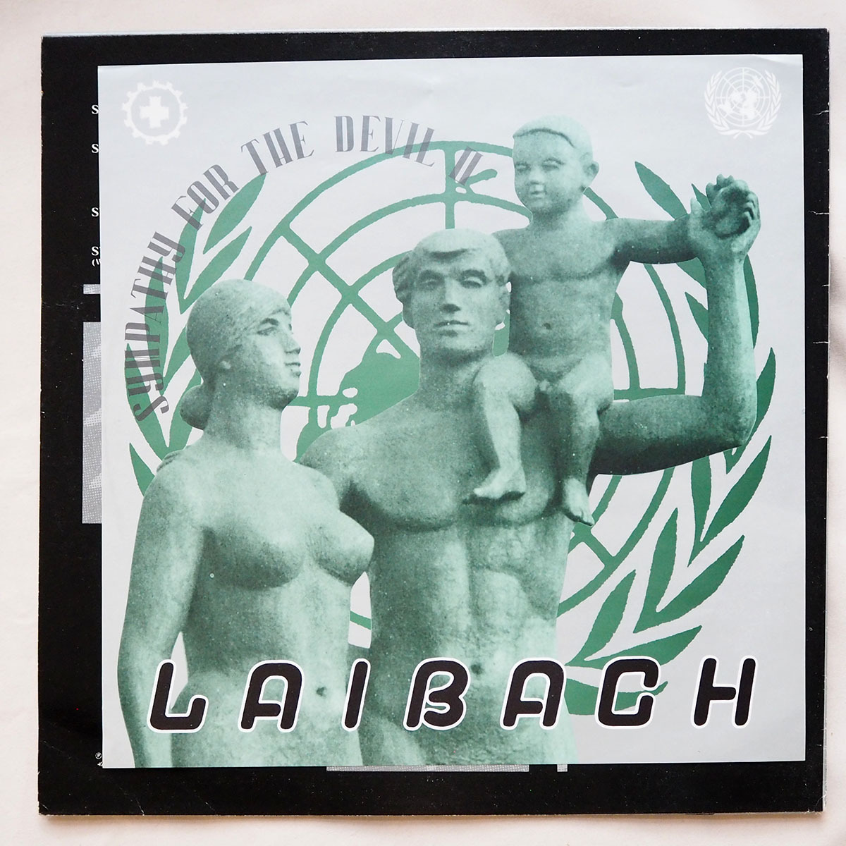 ◆ Laibach ライバッハ / Sympathy For The Devil 1989年 初回プリント付き インダストリアル ◆_画像3
