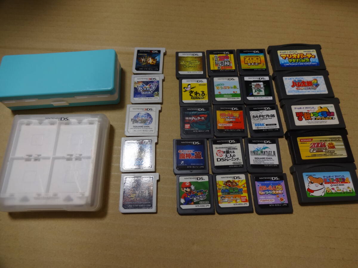 3DS DS GBA 中古ソフト まとめ売りセット 動作未確認_画像1