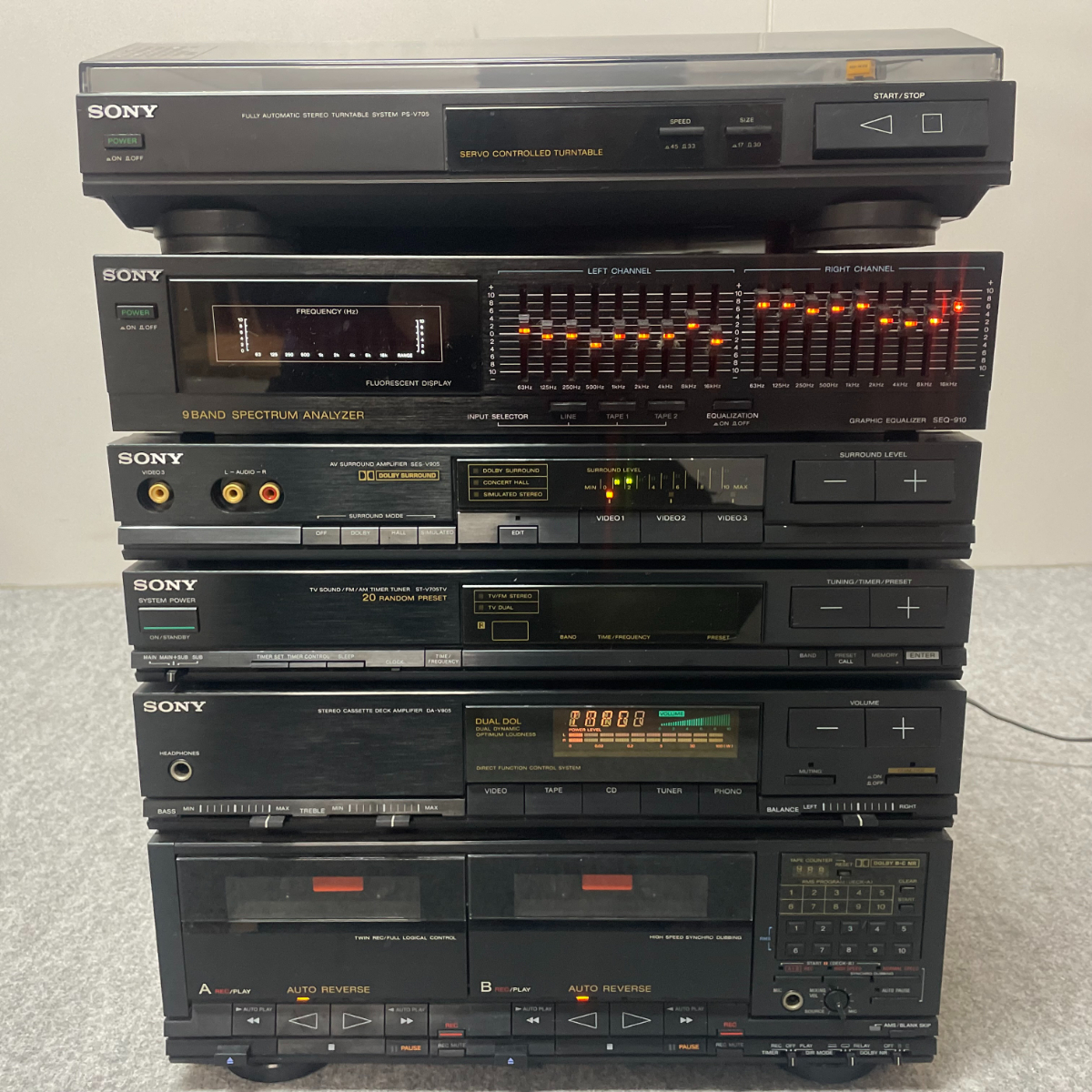 6g1820J◇SONY ソニー システム コンポ セット DA-V905 ST 6g1820J◇SONY ソニー システム コンポ セット DA-V905 ST
