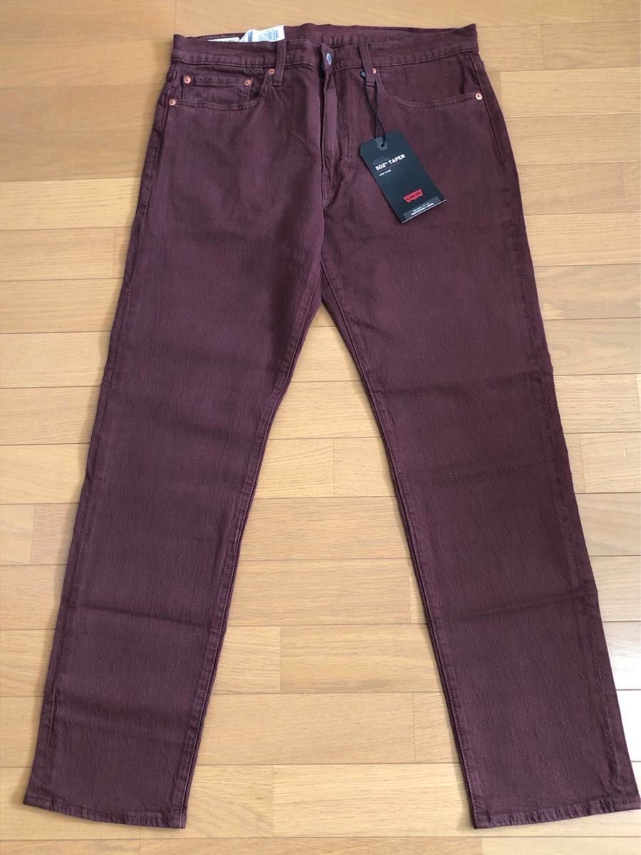 Levi's 502 TAPER BROWN W34 L32