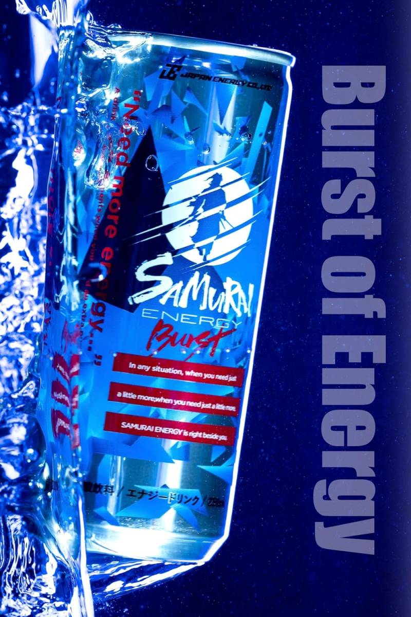 30ps.@ Japan Energie Samurai Energie Burst 250ml energy drink 