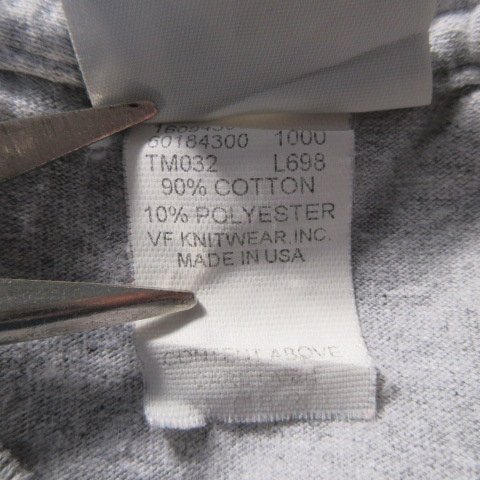 アメリカ製　Tシャツ S グレー　UK　カレッジ　ケンタッキー　LEEタグ　アメカジ　古着　sy3872_画像4