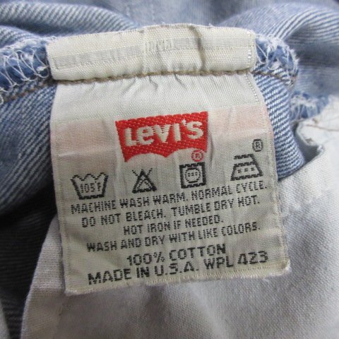 90s アメリカ製　Levis リーバイス　ジーンズ　501 w32　雰囲気良い　アメカジ古着 sy3089_画像4