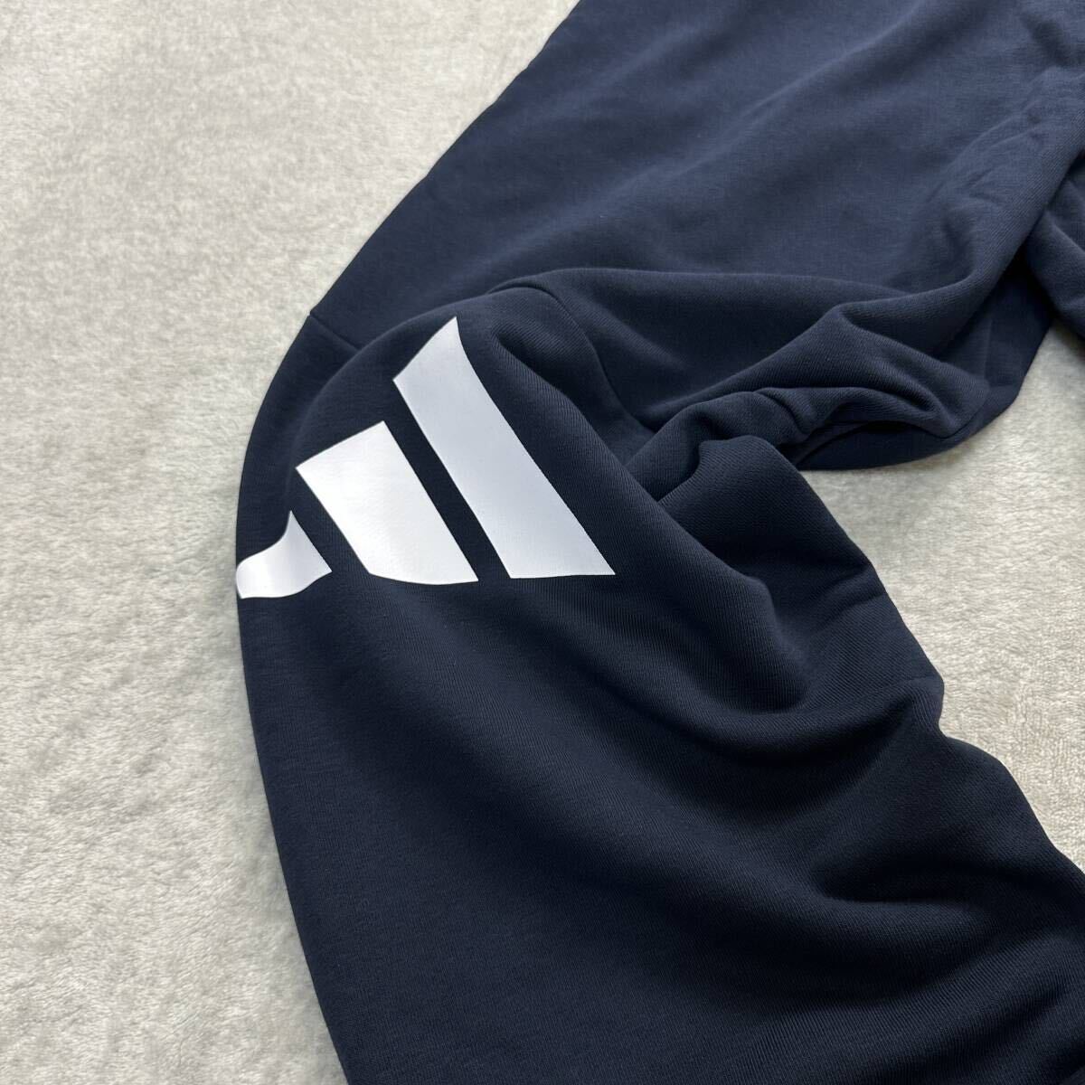 【格安送料】adidas Lサイズ アディダス スウェット ジョガーパンツ ボトムス デカロゴ テーパード フューチャーアイコン ジム 正規品_画像7