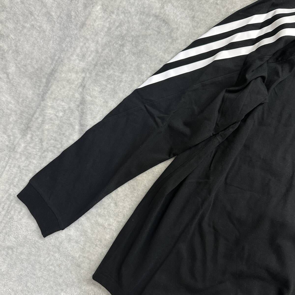 [ дешевый стоимость доставки ]adidas M размер Adidas long T 2 шт. комплект cut and sewn футболка 3 полоса длинный рукав Future Icon популярный стандартный стандартный товар 