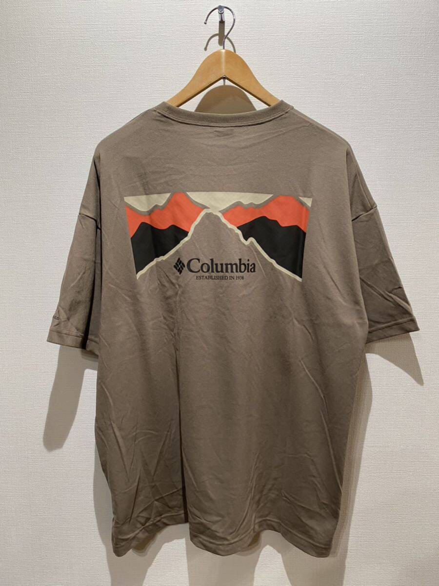 ★ 24SS コロンビア Columbia メンズ コールド ベイ ダッシュ ショートスリーブティー 半袖Tシャツ sizeL ベージュ 新品未使用タグ付