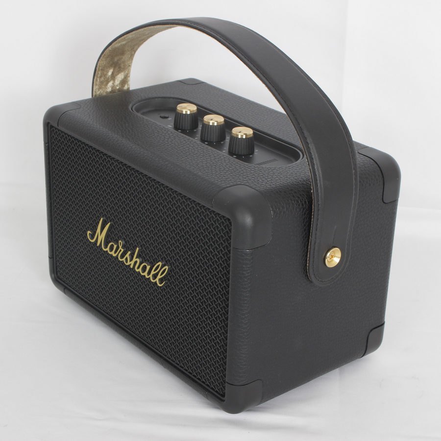 【美品/正規品】Marshall KILBURN II ブラック＆ブラス ワイヤレススピーカー マーシャル キルバーン Black and Brass 本体_画像4