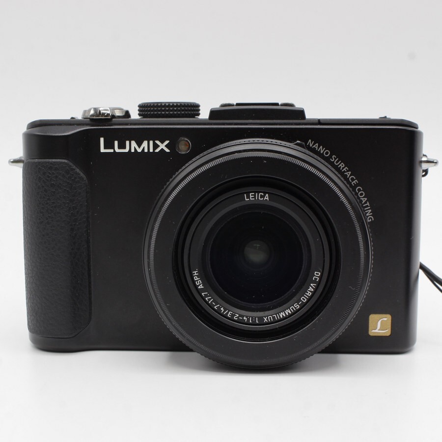 【美品】パナソニック LUMIX DMC-LX7-K コンパクトデジタルカメラ ルミックス Panasonic デジカメ コンデジ 本体_画像2