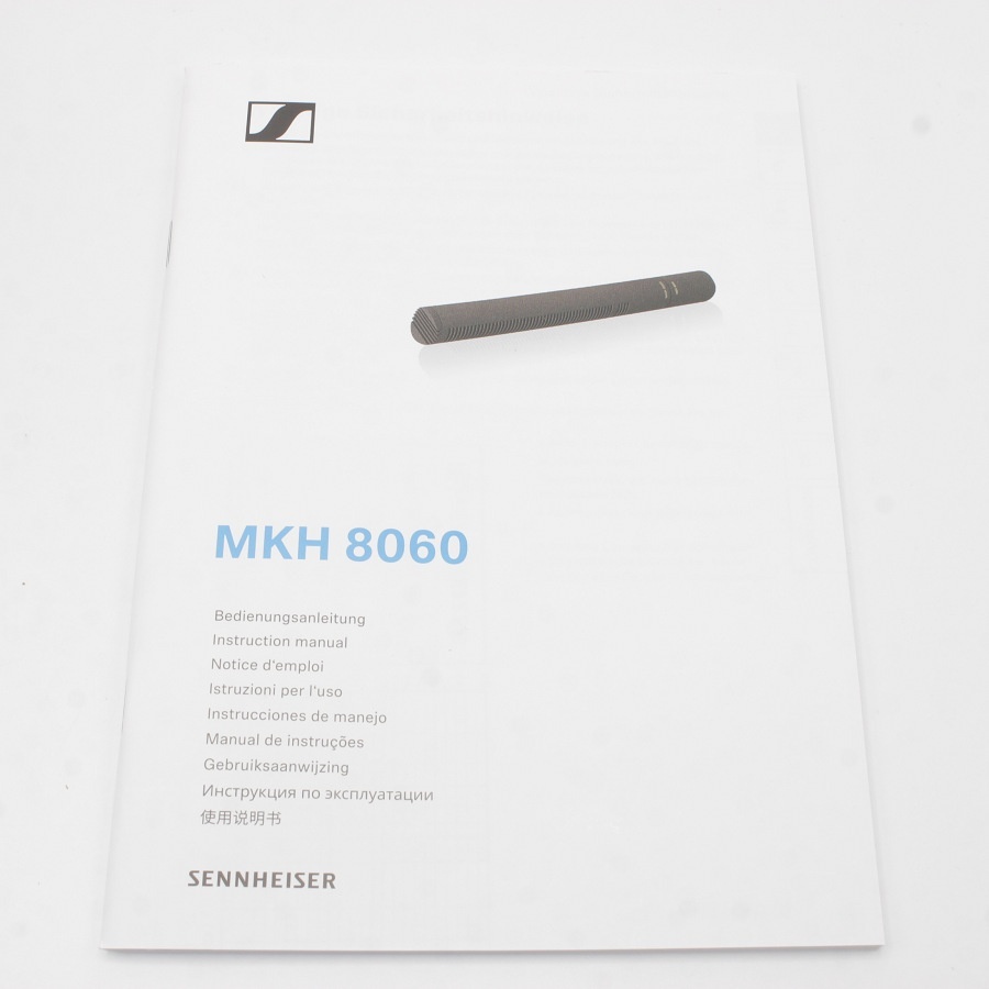 [ new goods ]SENNHEISER MKH8060 Schott gun Mike microphone Sennheiser body 