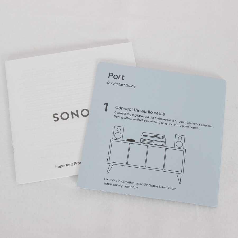 Sonos Port ネットワークオーディオレシーバー PORT1JP1BLK ソノス ポート 本体_画像6