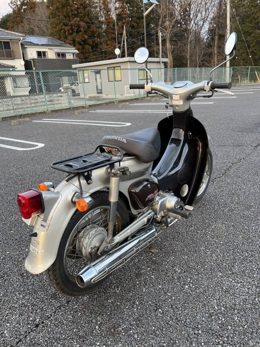 ホンダ、リトルカブ 14、バイク、50cc、HONDA Little Cub、6,946km、A-C50型、茨城県発、_画像4