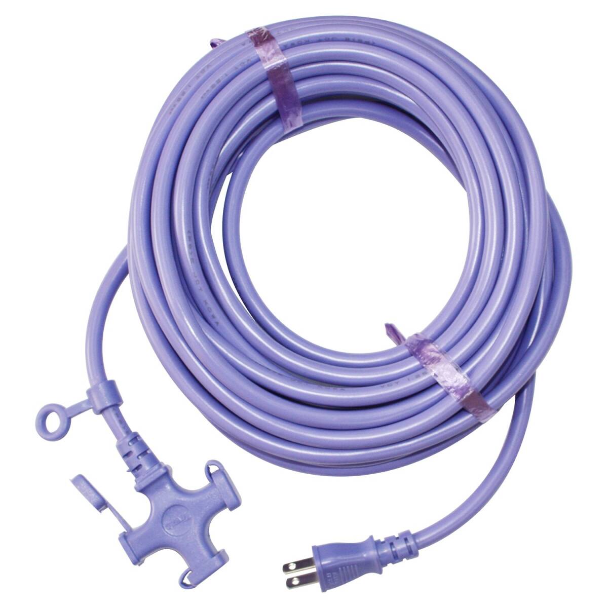  purple 10m standard type . peace industry kowa soft type extender 15A*10m 3tsu. purple KM03-1