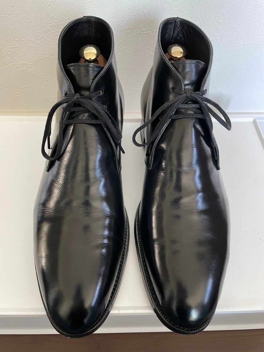 三陽山長 長伍郎 チャッカブーツ 黒 ブラック size8 1/2|Yahoo 三陽山長 長伍郎 チャッカブーツ 黒 ブラック size8 1/2|Yahoo