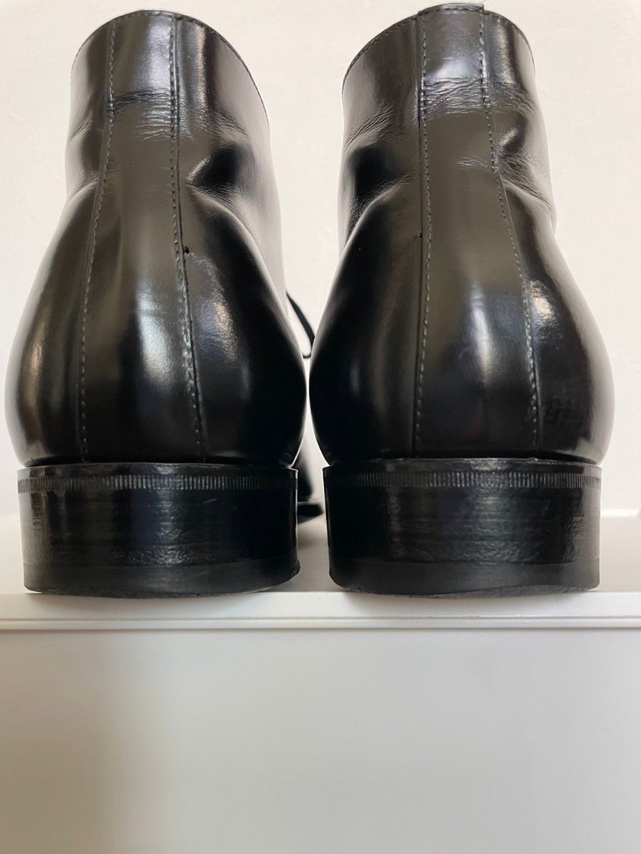 三陽山長 長伍郎 チャッカブーツ 黒 ブラック size8 1/2|Yahoo 三陽山長 長伍郎 チャッカブーツ 黒 ブラック size8 1/2|Yahoo