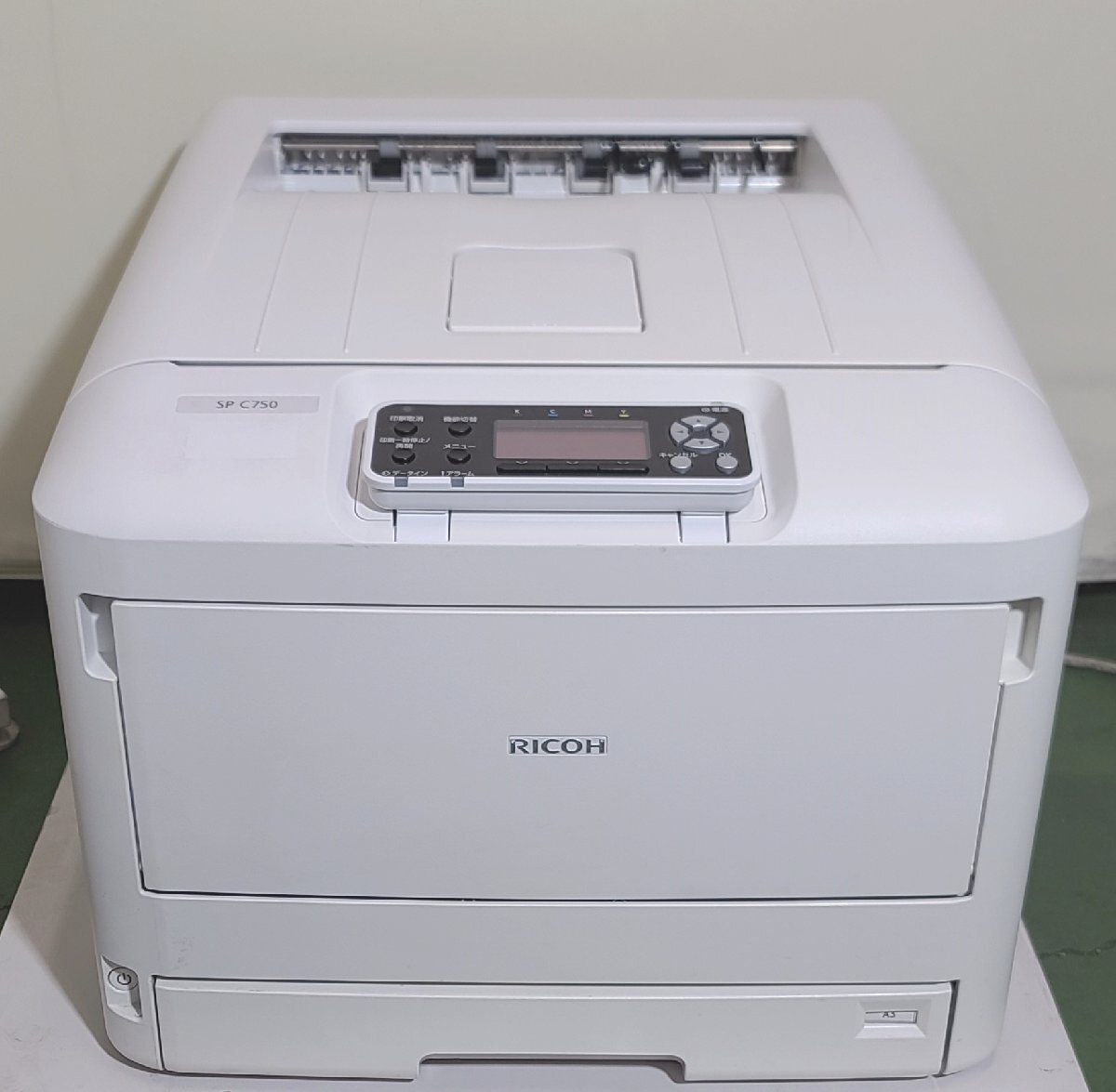 【埼玉発】【RICOH】A3カラーレーザープリンター SP C750 ★カウンター10495枚★動作確認済★ (11-2855)の画像1