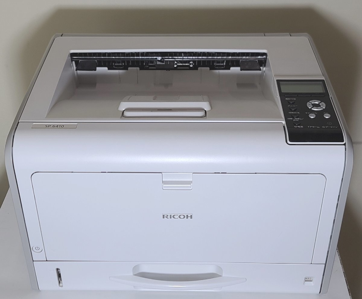 【埼玉発】【RICOH】A3モノクロレーザープリンター　SP6410　★トータルカウンター26716枚★動作確認済★　(11-2183)_画像1