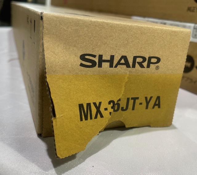 【大阪発】【SHARP】純正未使用トナー ☆MX-36JT 4色 (CA×1、MA×2、YA×2) 5本セット ☆ （5706）_画像5