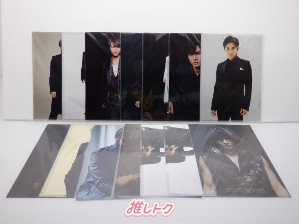 KinKi Kids 堂本光一 クリアファイル セット 未開封 14点 [美品]_画像1