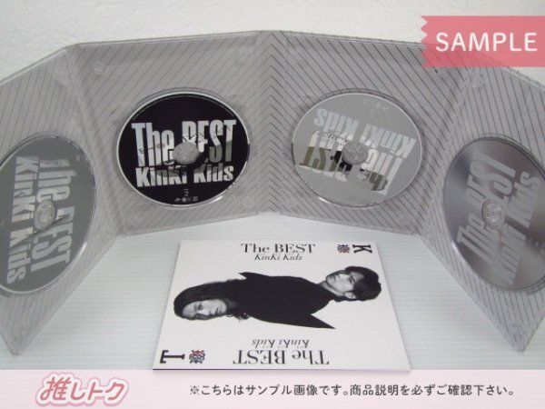 KinKi Kids CD The BEST 初回盤 3CD+BD デビュー20周年記念 ベストアルバム [難小]_画像2