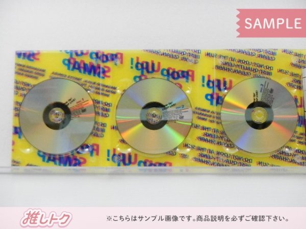 SMAP DVD Pop Up! SMAP LIVE! 思ったより飛んじゃいました! ツアー SHOP限定盤 3DVD 未開封 [美品]_画像2