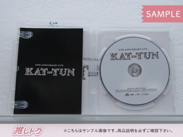 KAT-TUN Blu-ray 15TH ANNIVERSARY LIVE KAT-TUN 通常盤 BD [良品]_画像2