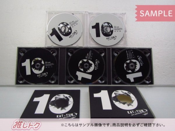 KAT-TUN CD 3点セット 10TH ANNIVERSARY BEST 10Ks! 期間限定盤1/2/通常盤 [難小]_画像2