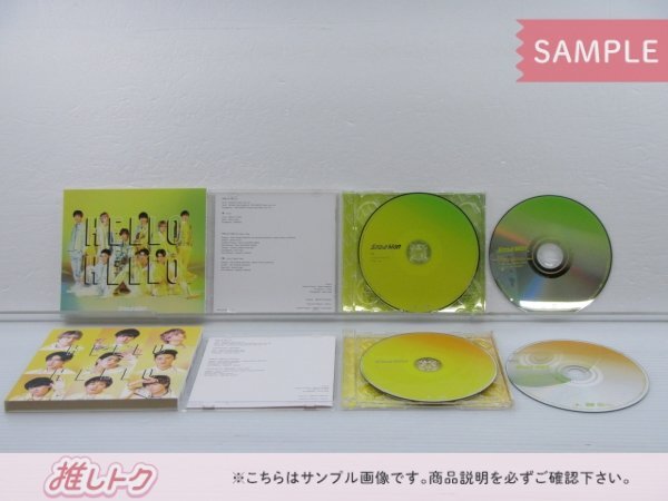 Snow Man CD 3点セット HELLO HELLO 初回盤A/B/通常盤(初回スリーブ仕様) [美品]_画像2