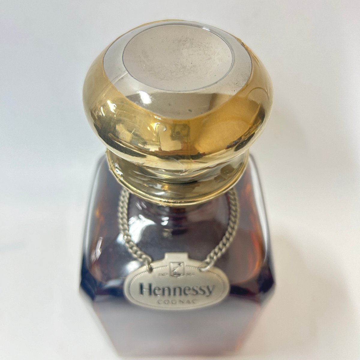 CE818● 古酒 ● ヘネシー シルバー トップ ● Hennessy ● 700ml / 40％ ●の画像4