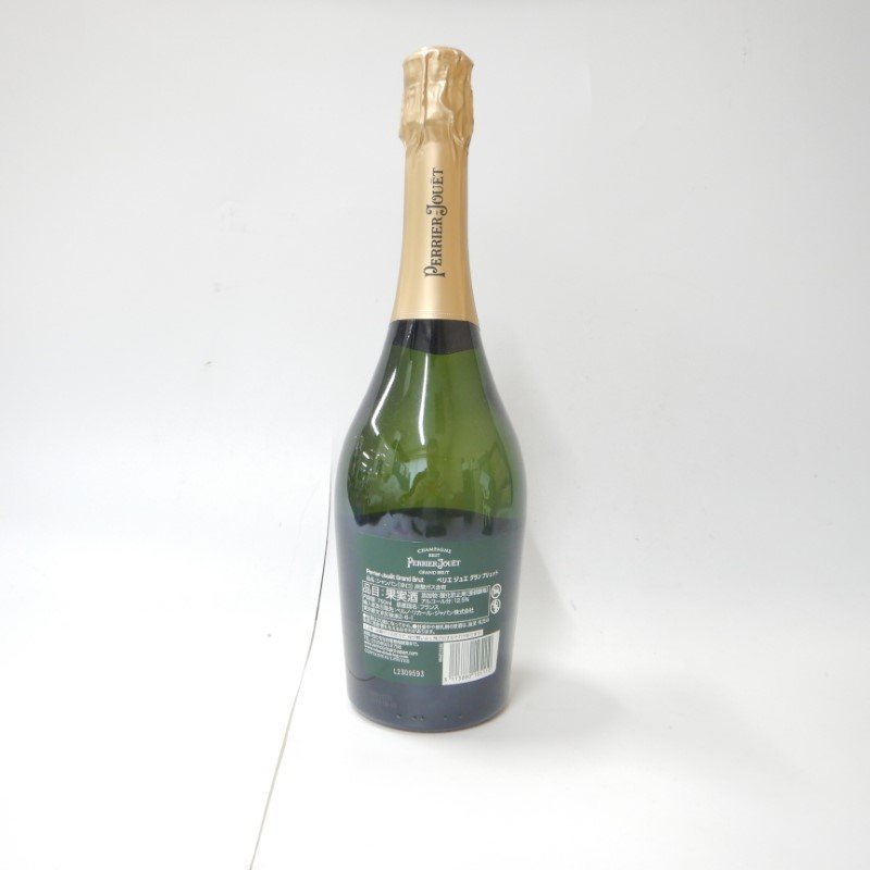 MS411● シャンパン ● PERRIER JOUET ペリエジュエ グラン ブリュット ● 750ml ●_画像4