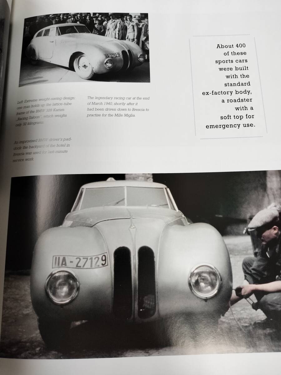 洋書 Bmw 328 Tribute to a Legendの画像5