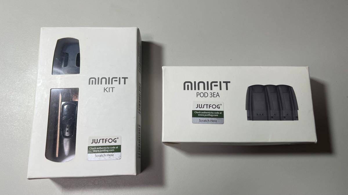 JUSTFOG MINIFIT ブロンズ 銅色  替えPOD(アトマイザー)付き　コンパクト電子タバコ VAPE Mod 禁煙