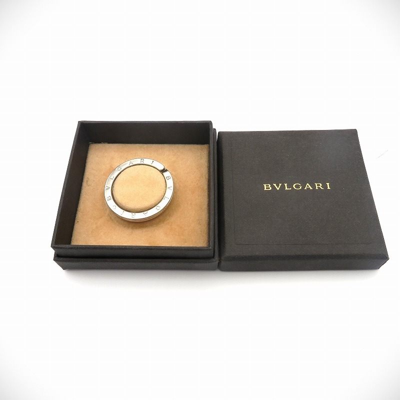  ブルガリ　BVLGARI 　ビーゼロ　キーリング　ペンダントトップ スターリングシルバーSV925 　元箱付き