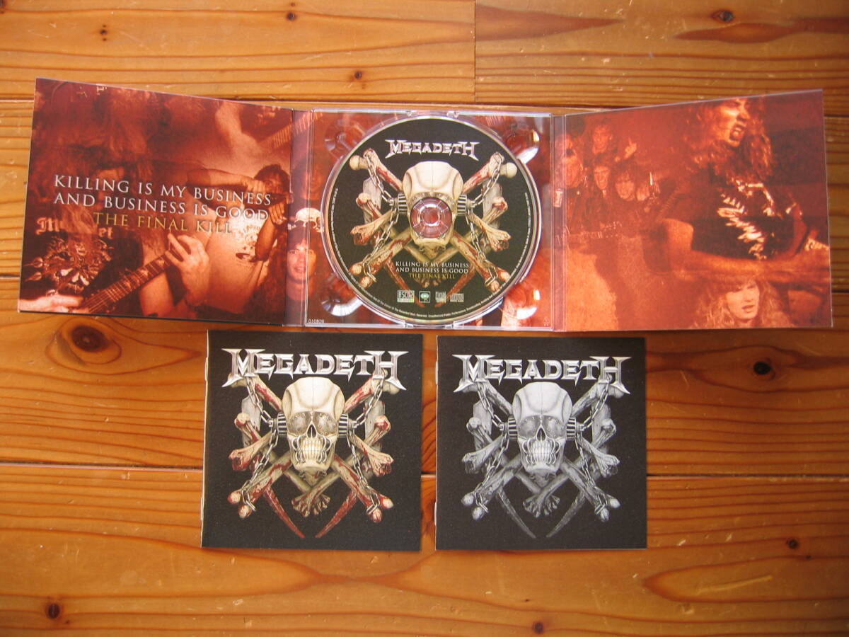 Megadeth メガデス Killing Is My Business キリング・イズ・マイ・ビジネス ファイナル・キル Blu-specCD2 デラックス仕様 限定 帯 日本盤_画像3