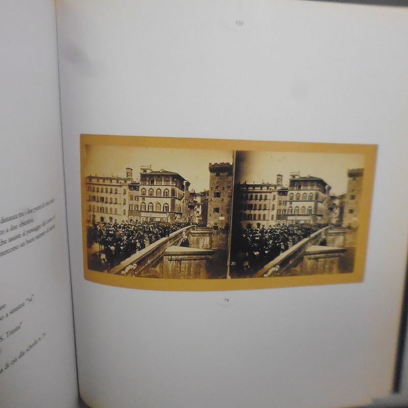  foreign book ANTON HAUTMANN FIRENZE IN STEREOSCOPIA control publication 20 for searching 3D stereo photograph 