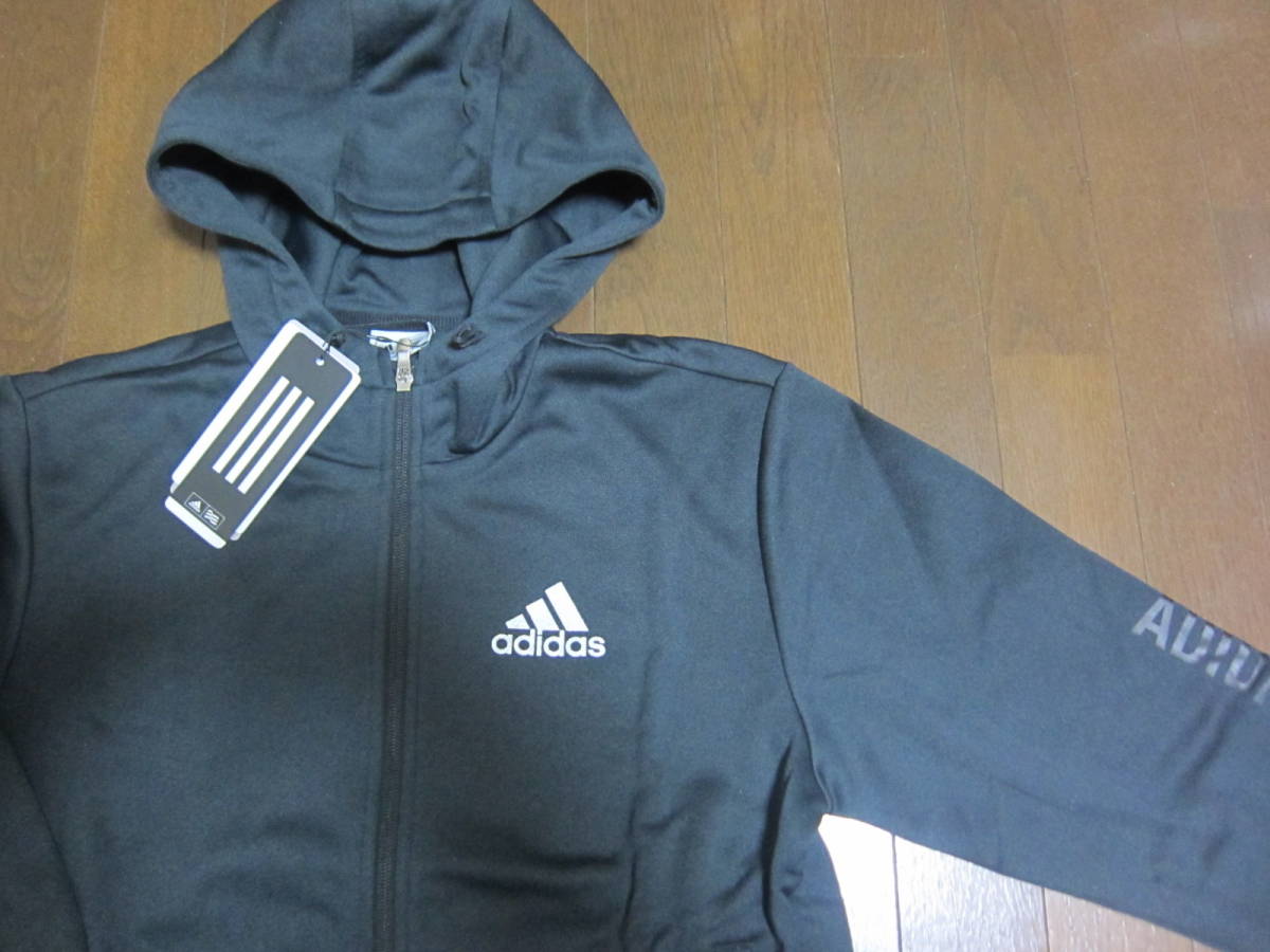 ベビーグッズも大集合 ◇新品 アディダス 長袖ストレッチフルジップパーカーJKT ブラック M◇ アディダス ベビーグッズも大集合 ◇新品 アディダス 長袖ストレッチフルジップパーカーJKT ブラック M◇ アディダス