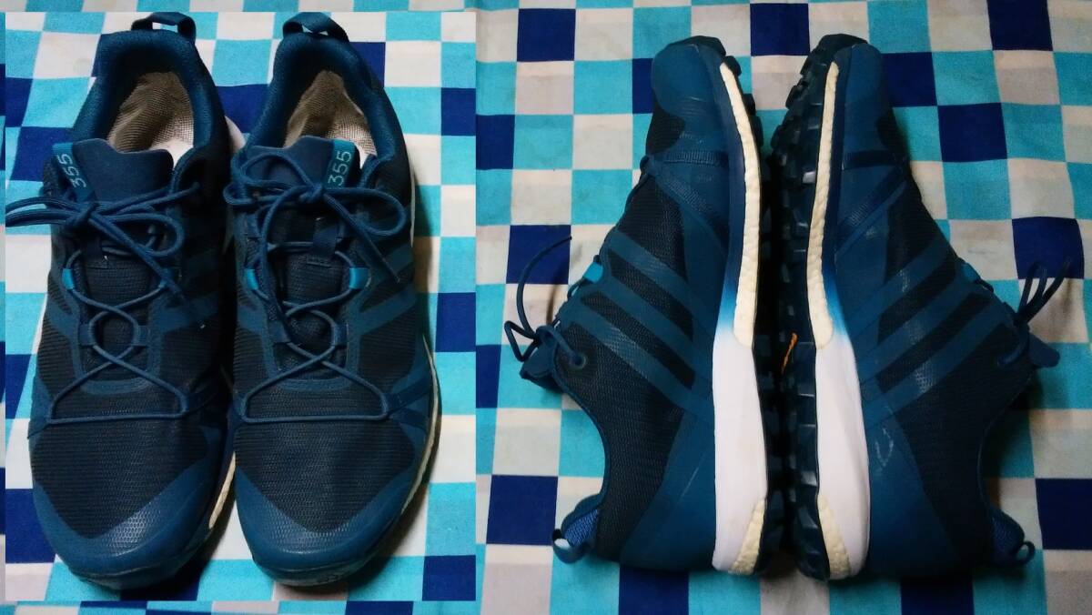 adidas Terrex355 28.5 GORE-TEX　ダークブルー　ゴアテックス　テレックス　アディダス　インソール欠品_画像2