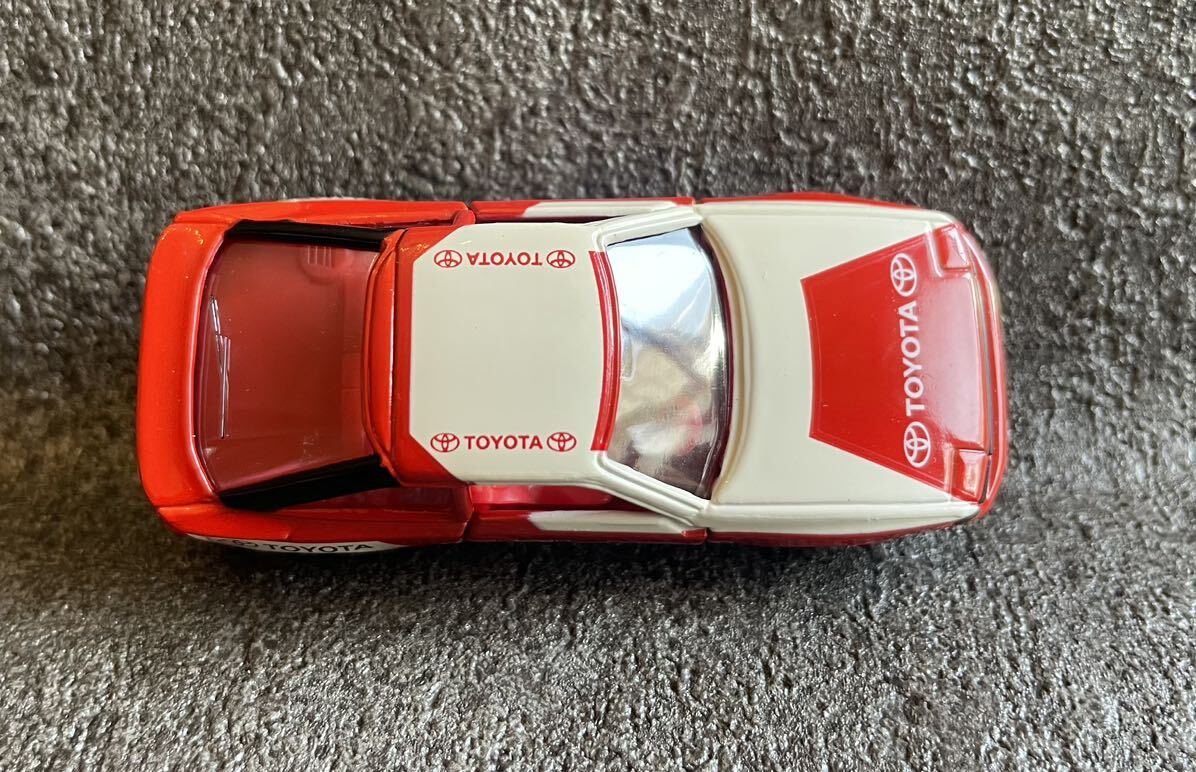 トミカ/TOMICA/TOYOTA/トヨタ/CELICA/2000GT-R/GT-FOUR/No.33/1/53/トミカくじV/トヨタ、ニッサンのトミカ/赤/TOMY/ミニカー/外箱付きの画像6