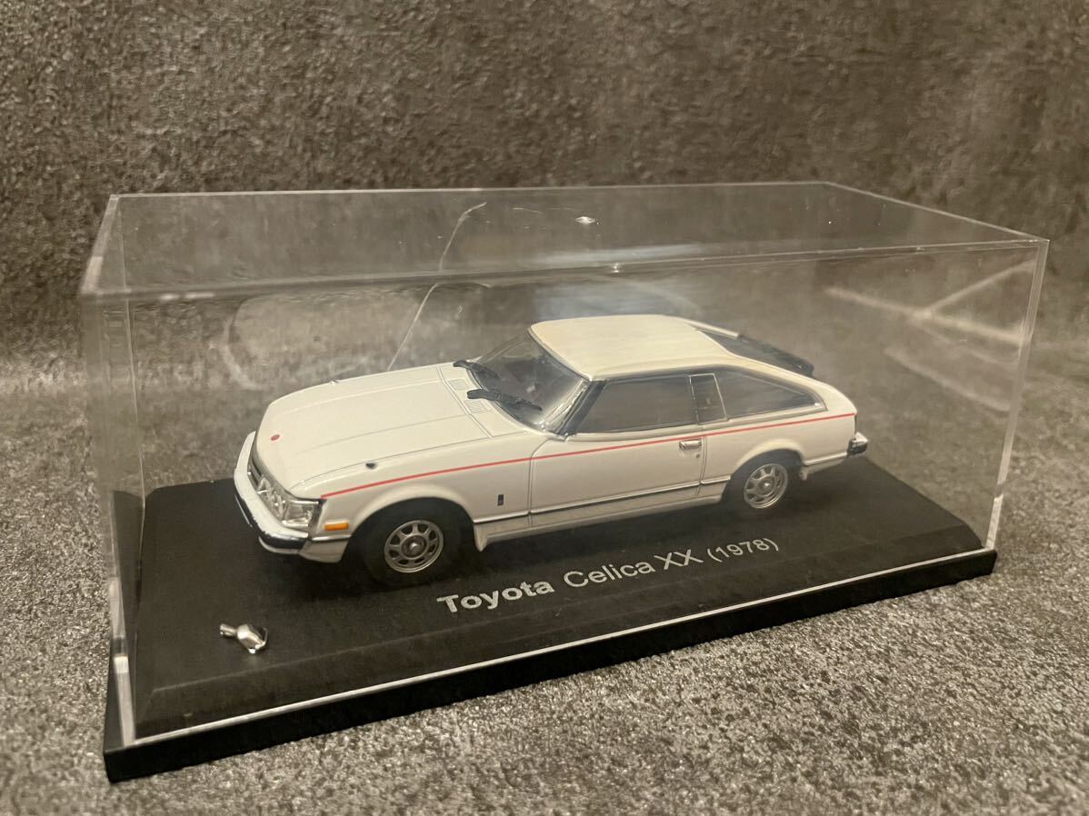 トヨタ/TOYOTA/Celica/XX/1978/国産名車/コレクション/1/43/ダイキャスト/アシェット/旧車/クラシックカー/ミニカー/ケース付きの画像1