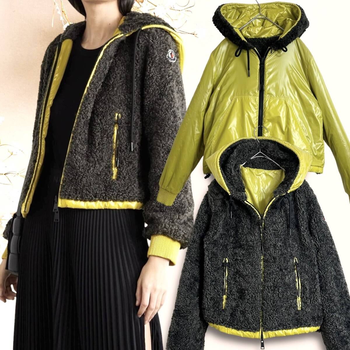 極美品☆人気モデル☆MONCLER モンクレール BRUNELLE 極美品☆人気モデル☆MONCLER モンクレール BRUNELLE