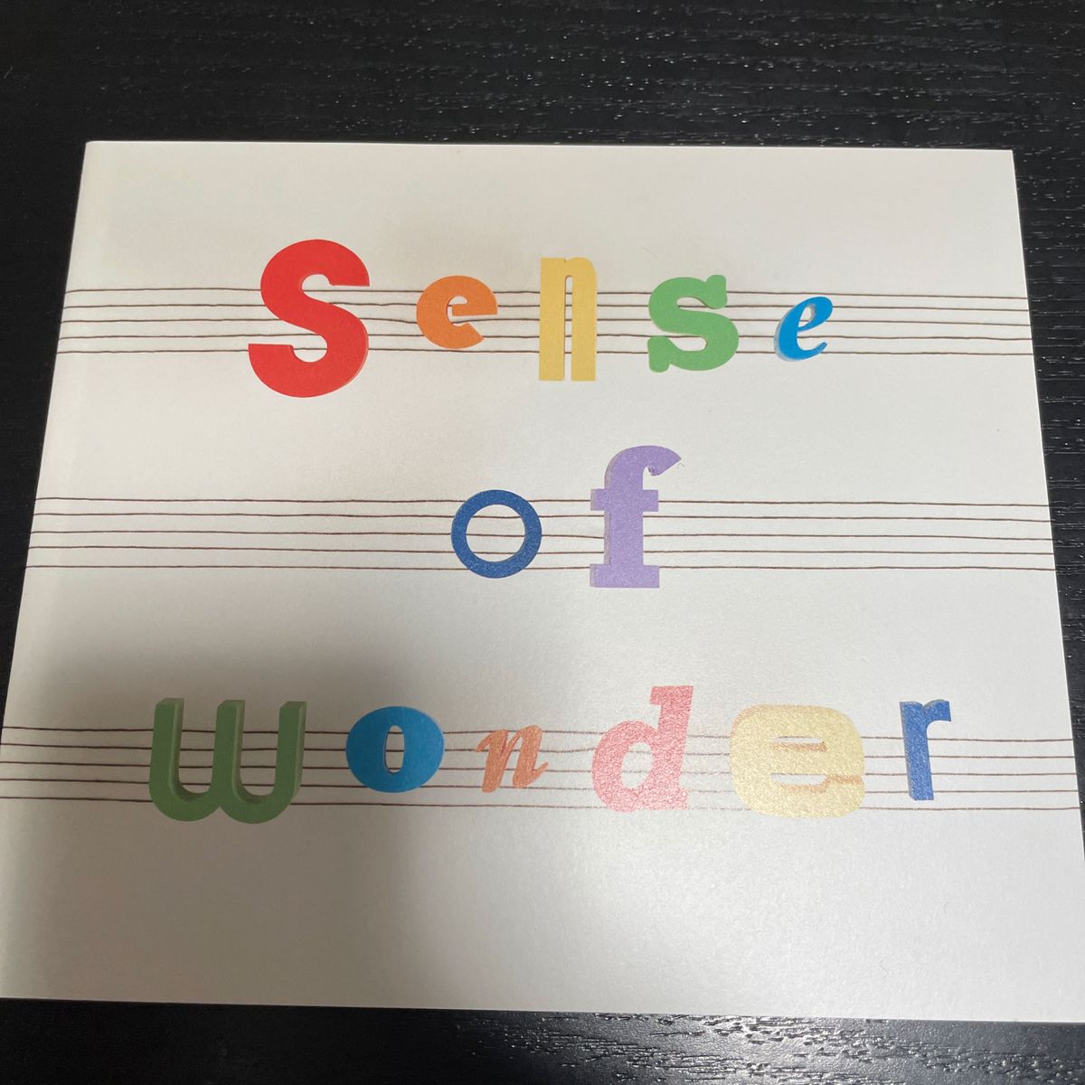 sense of wonder 【DVD同梱】