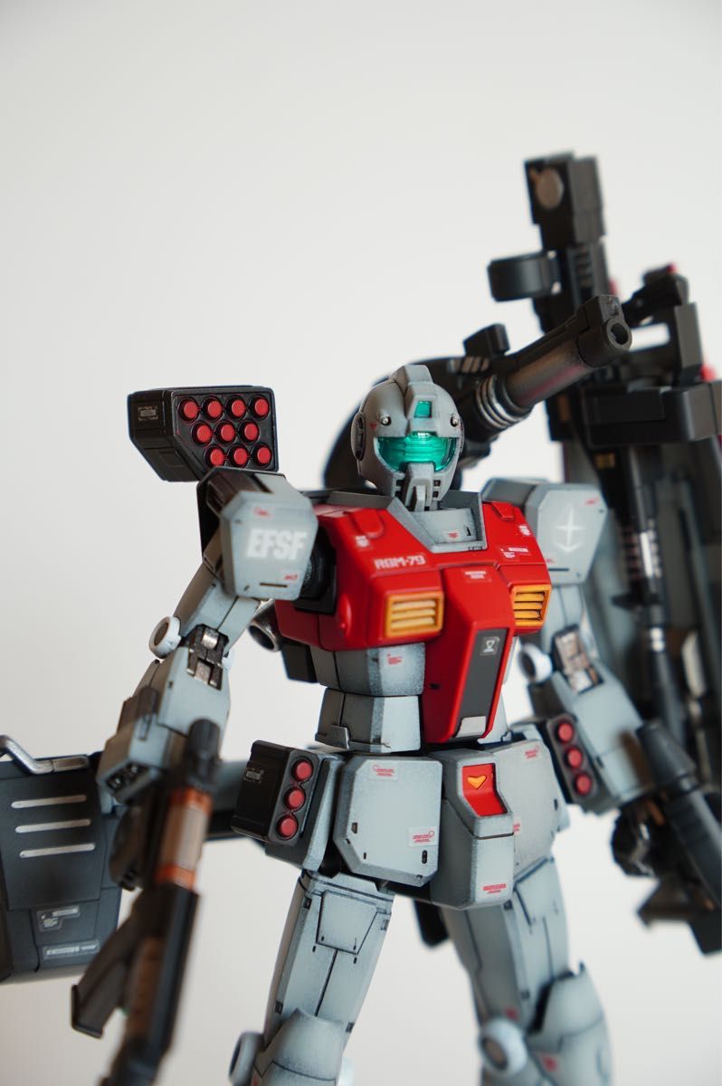 HG ジム MSD ( ショルダー・キャノン装備/ ミサイルポッド装備 HG ジム MSD ( ショルダー・キャノン装備/ ミサイルポッド装備