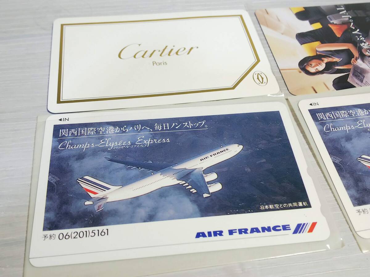 276●テレカ 未使用 藤原紀香 カルティエ JAL 2000円分の画像4