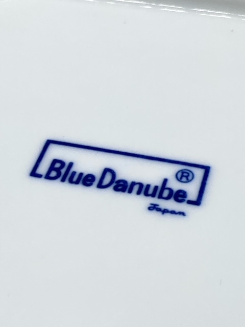 未使用美品 Blue Danube ブルーダニューブ 盛皿 プレート 保管品 匿名配送の画像6
